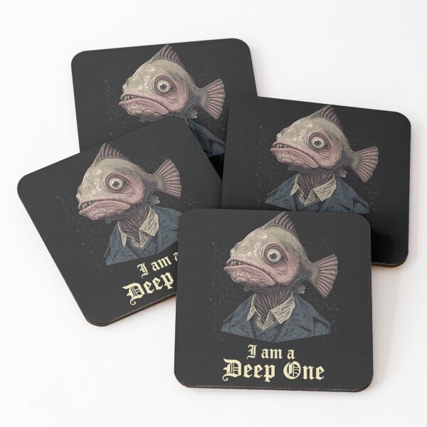 Item preview, I am a Deep One -  H. P. Lovecraft inspired design designed and sold by Vintage Designs +.