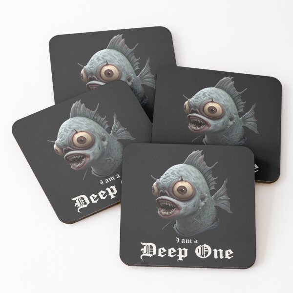 Item preview, I am a Deep One -  H. P. Lovecraft inspired design designed and sold by Vintage Designs +.