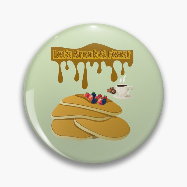 Item preview, Let’s Break & Feast – Pancake & Coffee Morning Vibes designed and sold by Art by Safae.