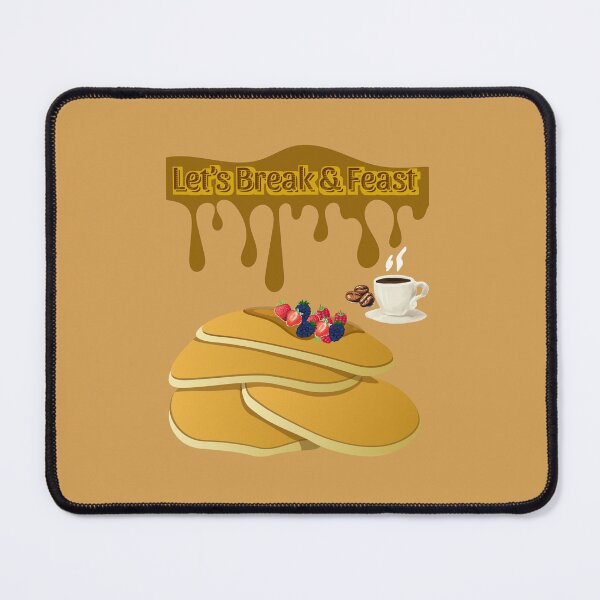 Item preview, Let’s Break & Feast – Pancake & Coffee Morning Vibes designed and sold by Art by Safae.