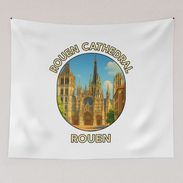 Item preview, Rouen Cathedral – Gothic Landmark of Normandy, France designed and sold by inkNext.