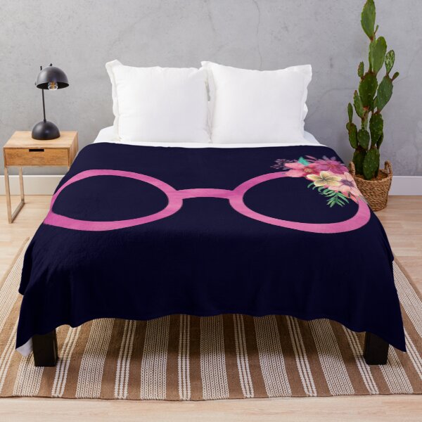 Item preview, Pink Eyeglasses With A Floral Bouquet designed and sold by Primroaddesigns.