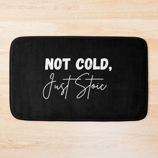 Item preview, Not Cold, Just Stoic - Stoicism Artwork | Stoic Clothing | Minimalist Stoic Art designed and sold by LexaArtworks.