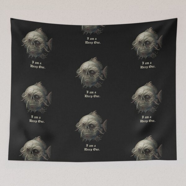 Item preview, I am a Deep One -  H. P. Lovecraft inspired design designed and sold by Vintage Designs +.
