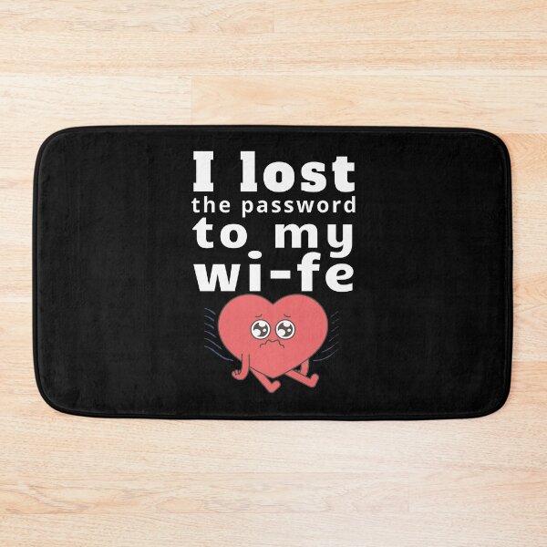 Item preview, I Lost The Password To My Wi-Fe Red Heart Escape Love designed and sold by SplashTastic.