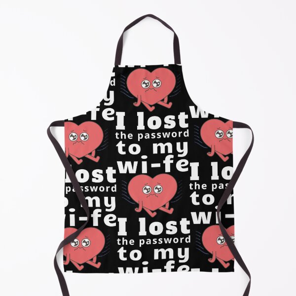 Item preview, I Lost The Password To My Wi-Fe Red Heart Escape Love designed and sold by SplashTastic.