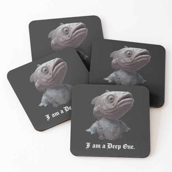 Item preview, I am a Deep One -  H. P. Lovecraft inspired design designed and sold by Vintage Designs +.