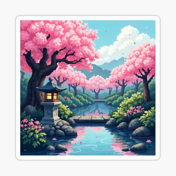 Item preview, Pixel Japan Sakura Season designed and sold by MSGgraphic.