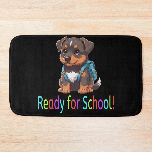 Item preview, Ready for School Cute Beauceron Puppy – Back to School designed and sold by The Real Life Symphony.