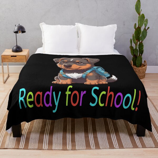 Item preview, Ready for School Cute Beauceron Puppy – Back to School designed and sold by The Real Life Symphony.