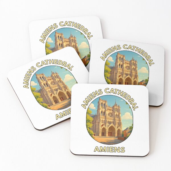 Item preview, Amiens Cathedral France – Gothic Architecture Travel Art designed and sold by inkNext.