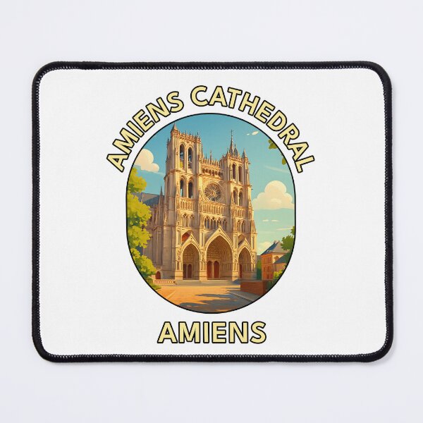 Item preview, Amiens Cathedral France – Gothic Architecture Travel Art designed and sold by inkNext.