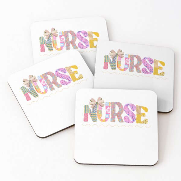 Item preview, Patchwork Nurse With Coquette Bow designed and sold by Tammy Marie Russell.