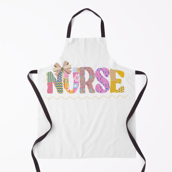 Item preview, Patchwork Nurse With Coquette Bow designed and sold by Tammy Marie Russell.