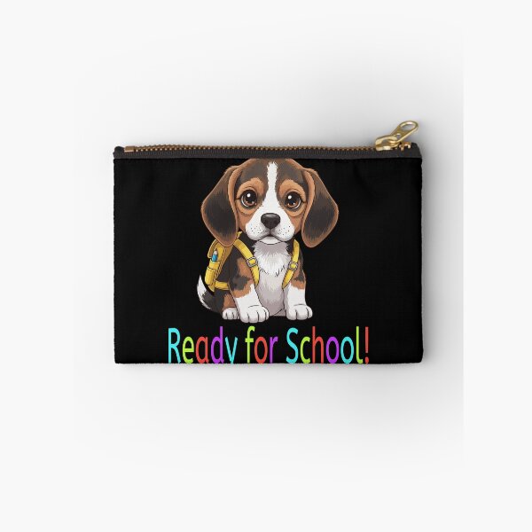 Item preview, Ready for School Cute Beagle Puppy – Back to School designed and sold by The Real Life Symphony.