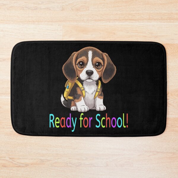 Item preview, Ready for School Cute Beagle Puppy – Back to School designed and sold by The Real Life Symphony.