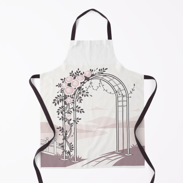 Item preview, A beautiful wedding arch decorated with pink flowers designed and sold by Merrylands Artshop.