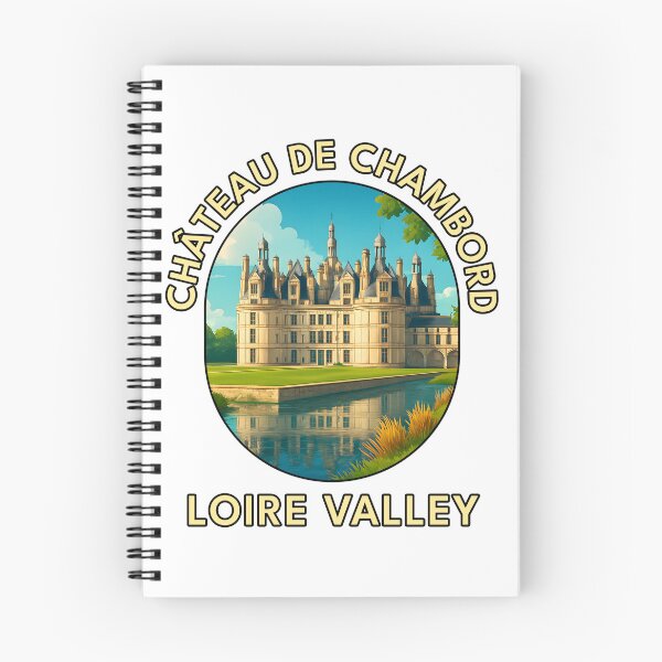 Item preview, Château de Chambord – Loire Valley French Castle Illustration designed and sold by inkNext.