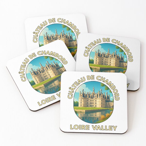 Item preview, Château de Chambord – Loire Valley French Castle Illustration designed and sold by inkNext.