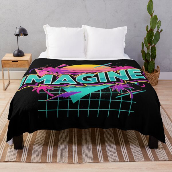 Item preview, Imagine Retro 80s Neon Design designed and sold by Blurbean.