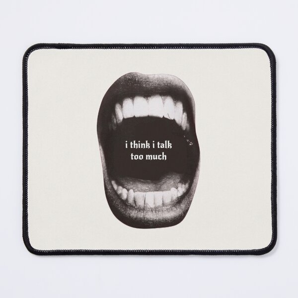 Item preview, I Think I Talk Too Much - Reneé Rapp Song designed and sold by moonna designs.