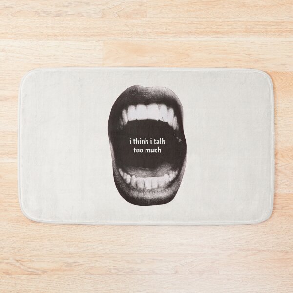 Item preview, I Think I Talk Too Much - Reneé Rapp Song designed and sold by moonna designs.