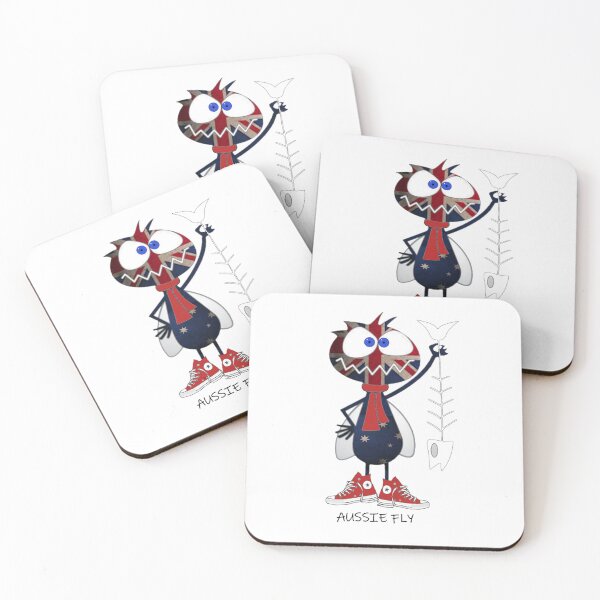 Item preview, Aussie Fly Cartoon Critter designed and sold by famousflies313.
