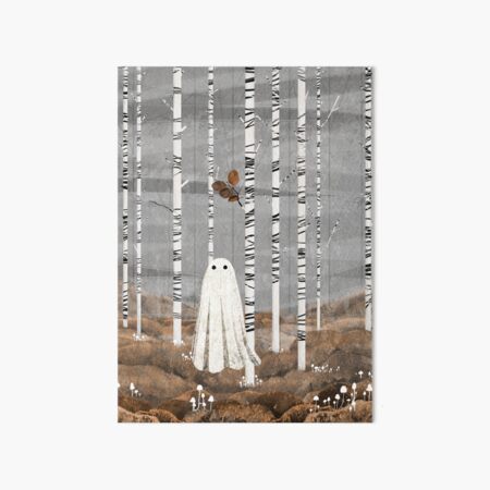 Vista previa del artículo con la obra «Bosque de hongos», diseñado y vendido por katherineblower.