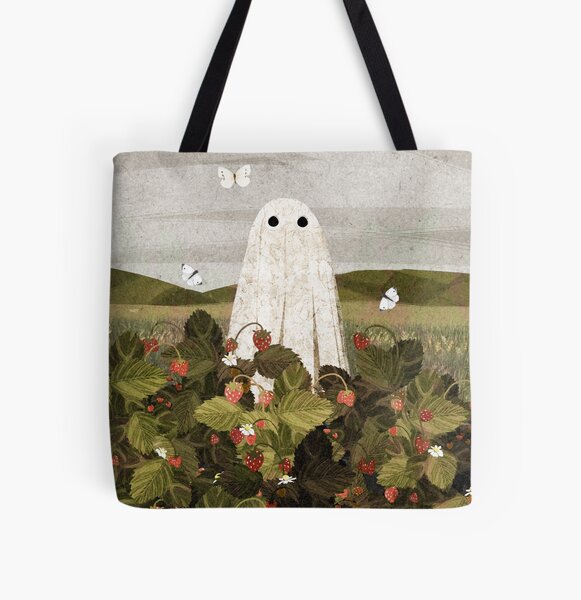 Bolsa de tela for Sale con la obra «campos de fresas» de