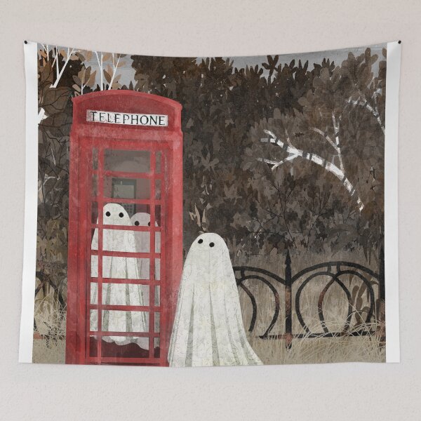 Item preview, There Are Ghosts in the Phone Box Again... designed and sold by katherineblower.