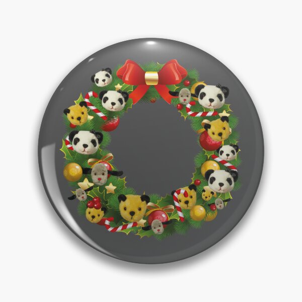 Item preview, Sooty Christmas Wreath designed and sold by All-And-Every.