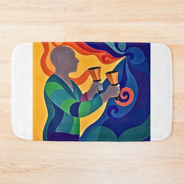 Item preview, Swirl and Ring Handbells and Hues in Harmony designed and sold by CelticClapper.