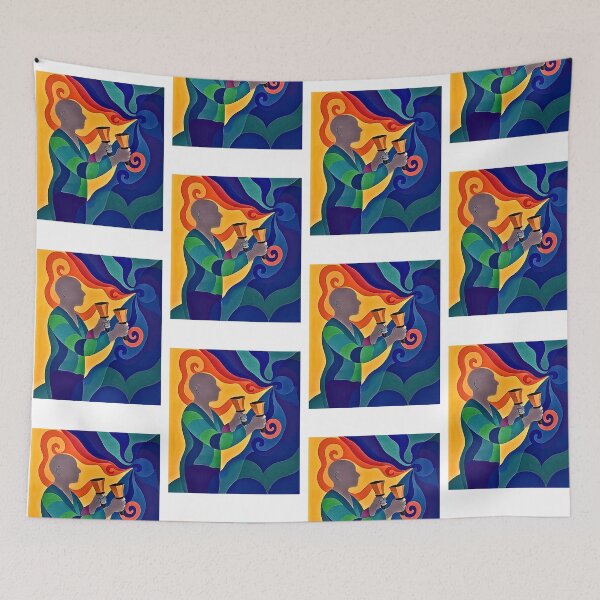 Item preview, Swirl and Ring Handbells and Hues in Harmony designed and sold by CelticClapper.