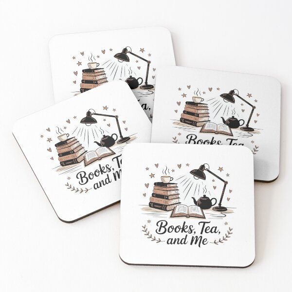 Item preview, Books Tea and Me Cozy Reading designed and sold by MagicWander.