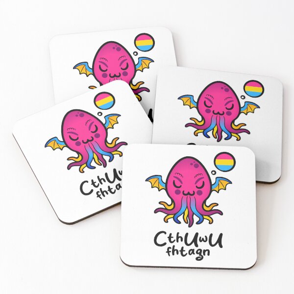 Item preview, CthUwU Fhtagn (Pansexual Pride) designed and sold by JemmaCthUwU.