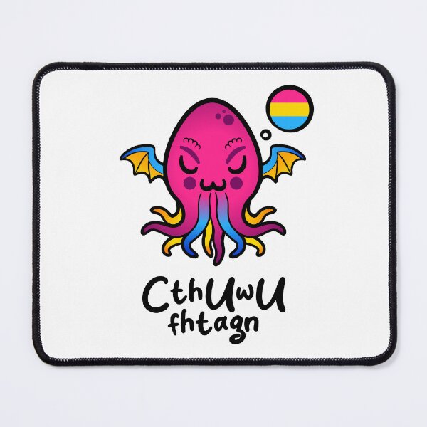 Item preview, CthUwU Fhtagn (Pansexual Pride) designed and sold by JemmaCthUwU.