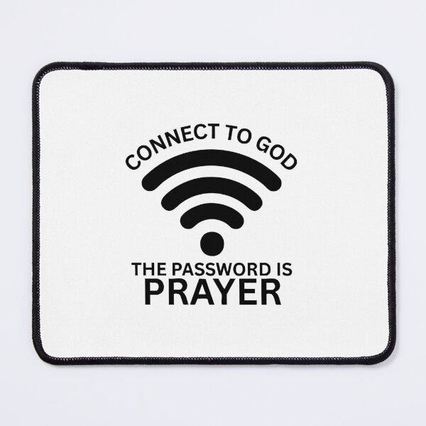 Item preview, connect to god the password is prayer designed and sold by zainab hussain.