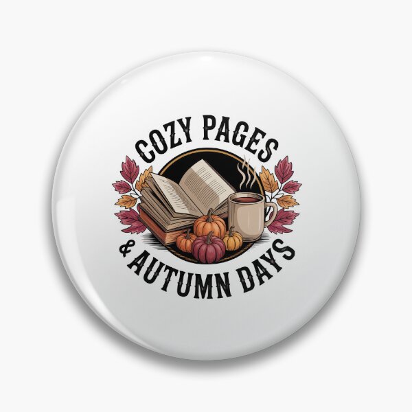 Item preview, Cozy Pages & Autumn Days Vintage Book and Tea designed and sold by MagicWander.