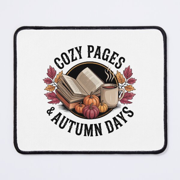 Item preview, Cozy Pages & Autumn Days Vintage Book and Tea designed and sold by MagicWander.