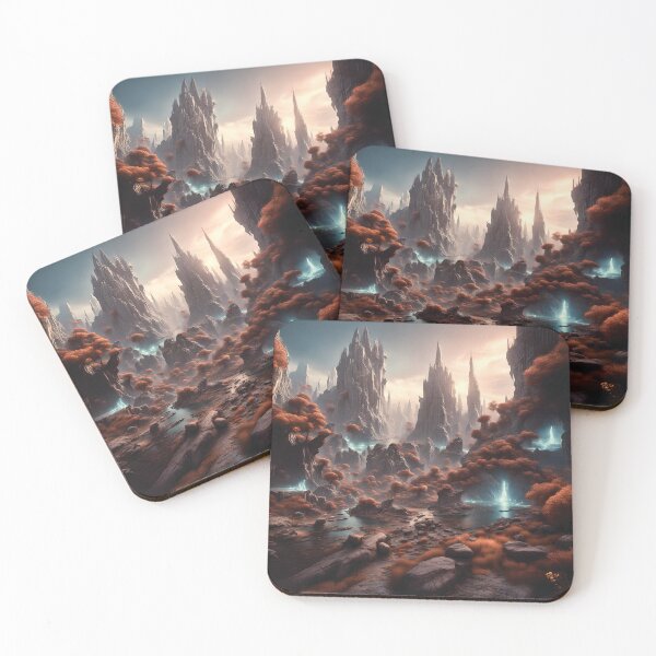 Item preview, Crystalline Passage – Alien World Vibes designed and sold by Marcu Ioachim.
