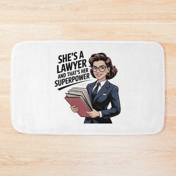 Item preview, She's A Lawyer And That's Her Superpower! designed and sold by ArtQueen777.