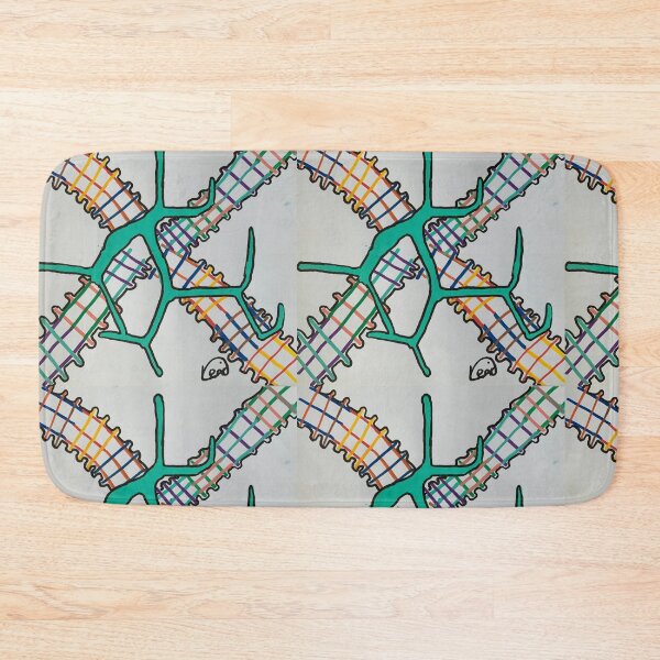 Item preview, Turquoise drip pattern designed and sold by By Leni….
