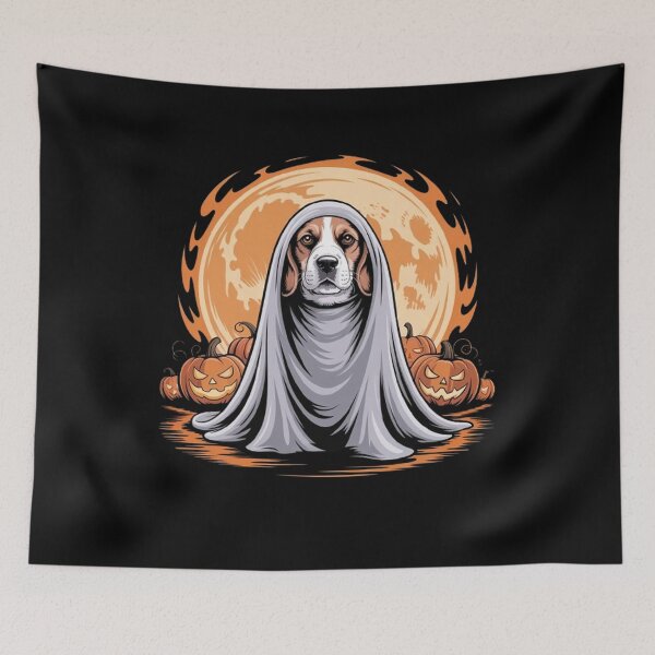 Item preview, Beagle Ghost Halloween Dog Lovers  designed and sold by BHMARTS.