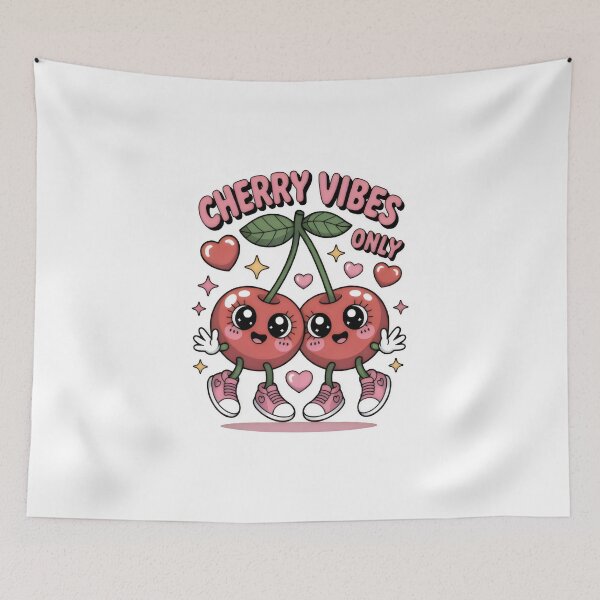 Item preview, Cherry Vibes Only as Kawaii Aesthetic Duo designed and sold by CrystalCove11.