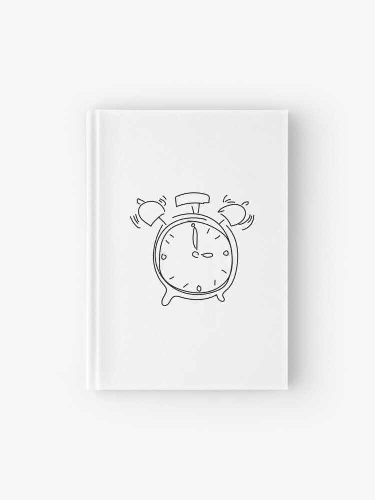 Free Printable Alarm Clock Pdf Coloring Page | Clock, Clock drawings, Clock  printable