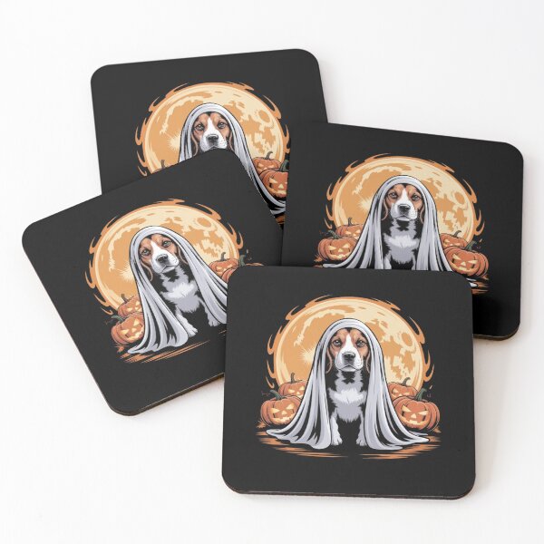 Item preview, Beagle Ghost Halloween Dog Lovers  designed and sold by BHMARTS.