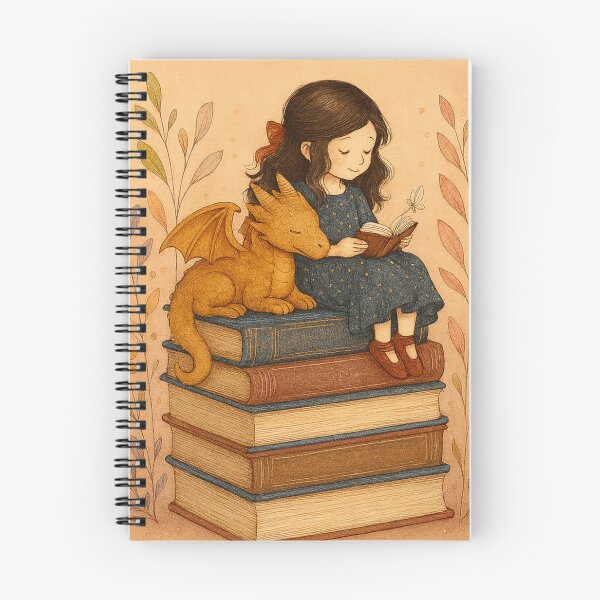 Item preview, Reading With A Dragon Friend designed and sold by iamdesigns14.