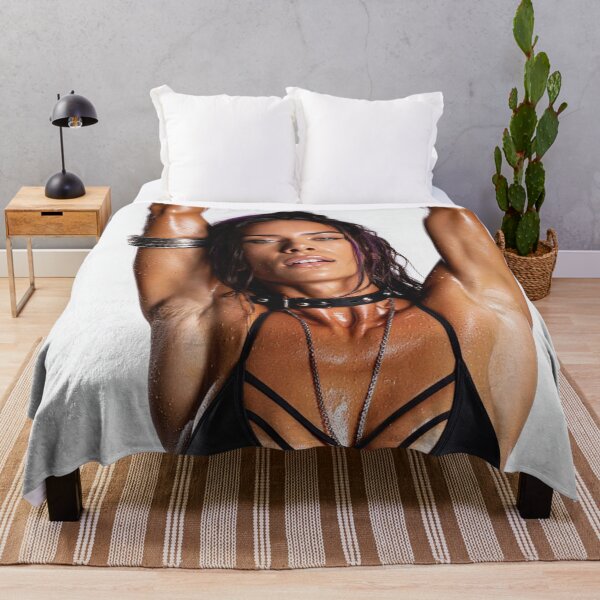 Item preview, Beautiful sexy gym woman posing with her arms up showing her armpits sweating designed and sold by Vintage Designs +.
