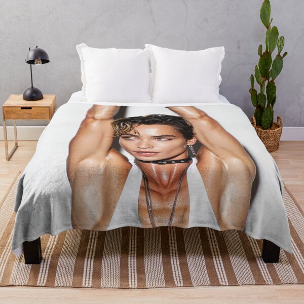 Item preview, Beautiful sexy gym woman posing with her arms up showing her armpits sweating designed and sold by Vintage Designs +.