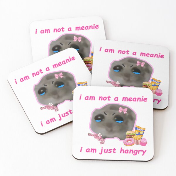 Item preview, Hangry Sad Hamster Meme designed and sold by DarkCaldera.